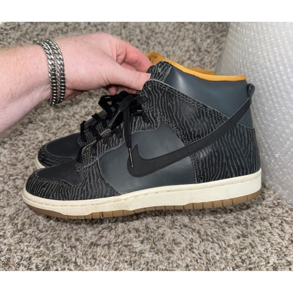 Nike Dunk Hi Tiger‎ Gum Women's 9 / Mens 7.5 543242-004